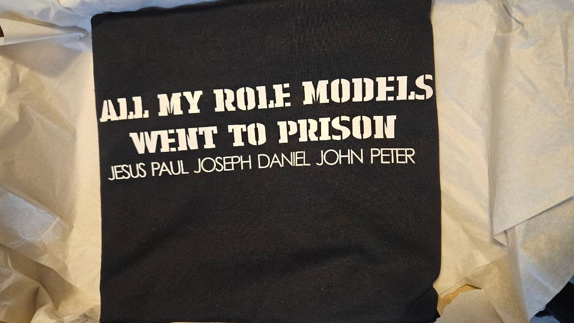 All My Role Models Went to Prison - Back Design