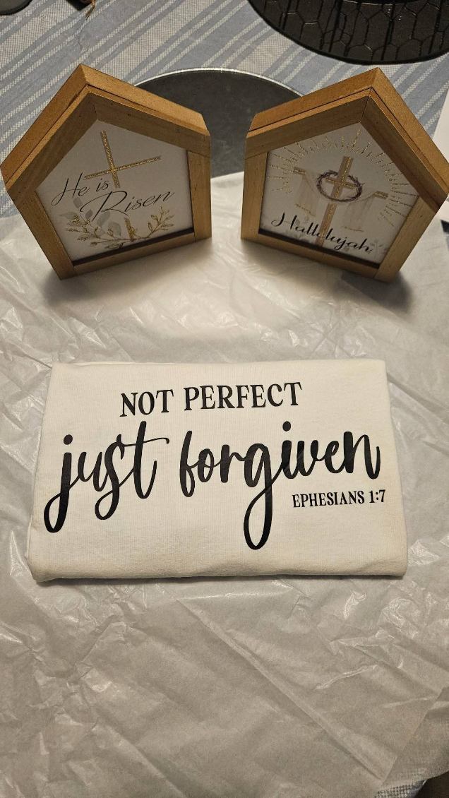 Not Perfect Just Forgiven T-Shirt